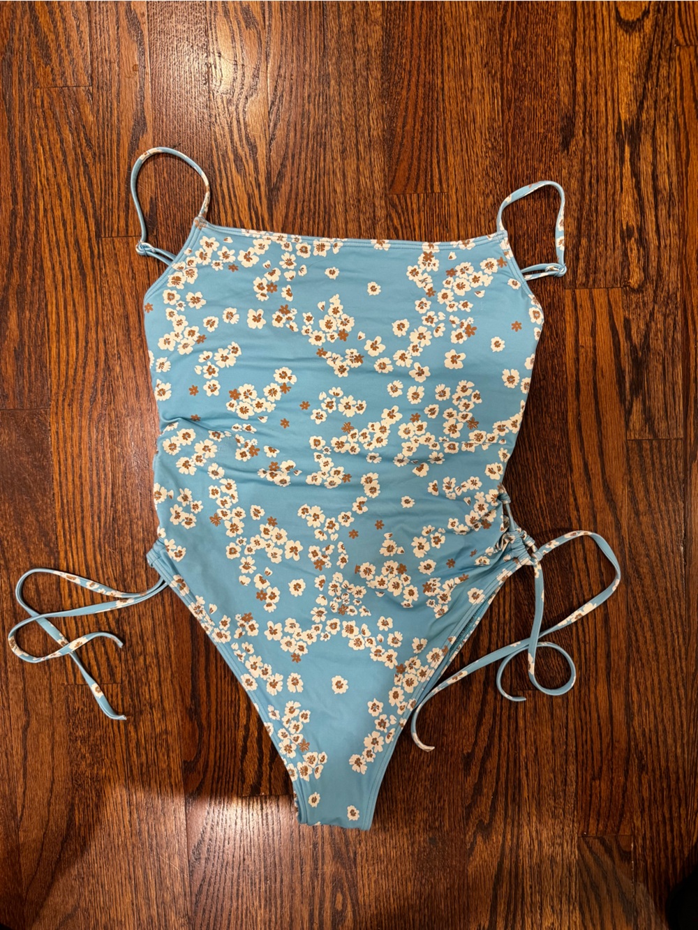 Roxy Side-Tie One-Piece Swimsuit